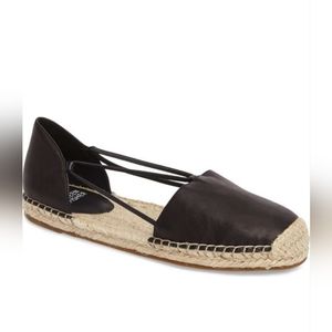 Eileen Fisher Lee d'Orsay flat espadrille